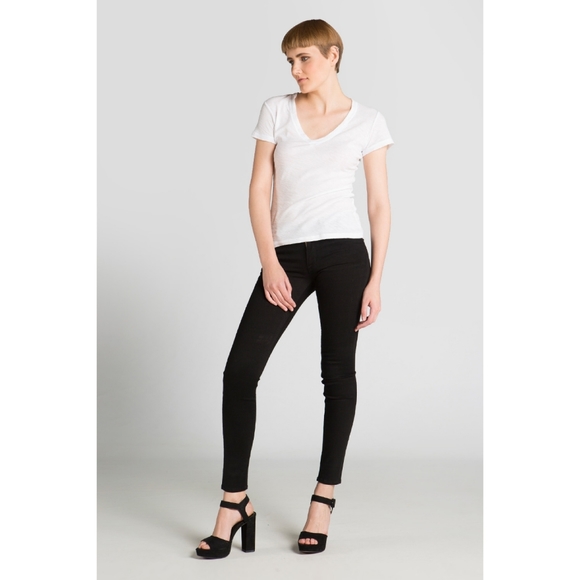 Hudson "Nico" Super Skinny Black 27 - Picture 2 of 14